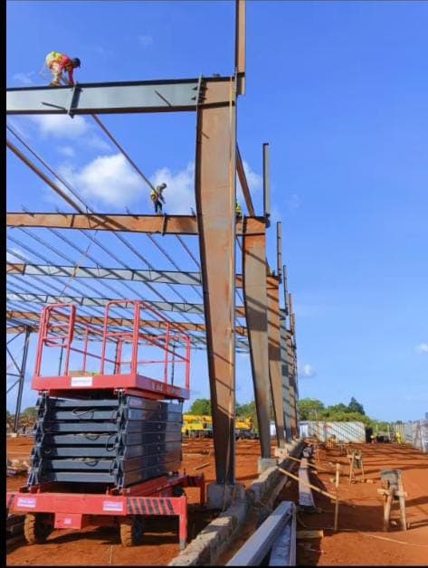 Enginnering survey for buiding setout at Kitengela